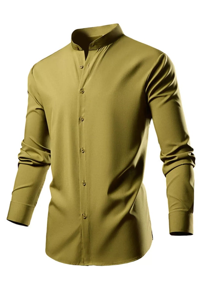 Men's Button Up Long-Sleeve Shirt