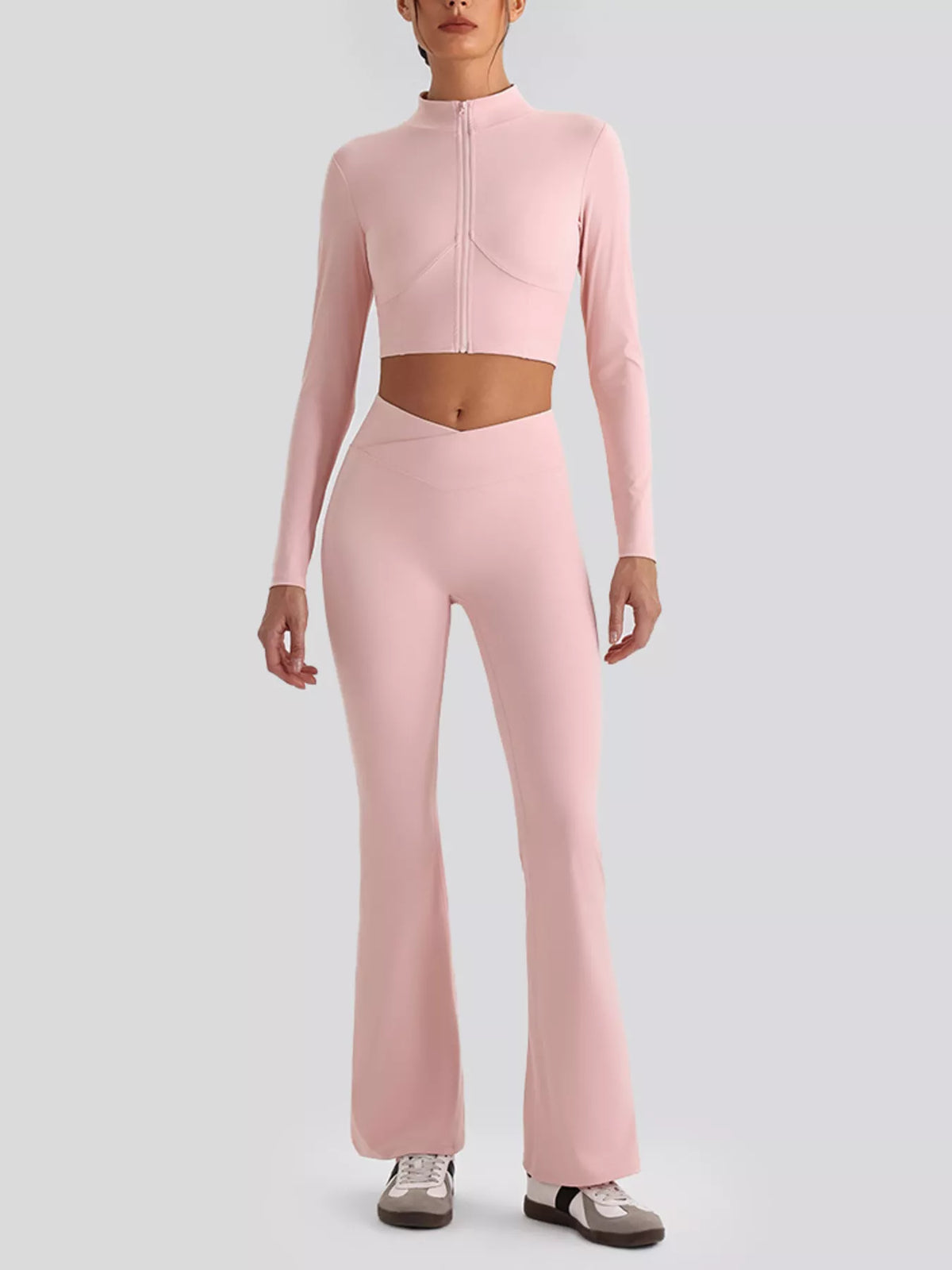 Seamless V-Neck Tank & Leggings Active Set