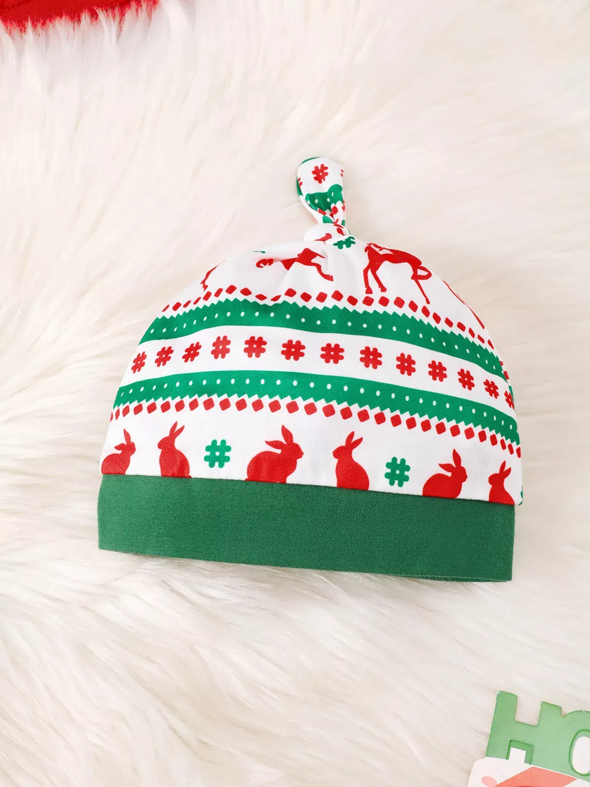 Baby Christmas Santa & Reindeer 3-Piece Outfit Set — photo 4
