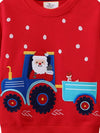 Sunny Days Santa Tractor Crewneck Sweatshirt — product view 3