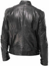Midnight Moto Faux-Leather Jacket — color or detail view 4