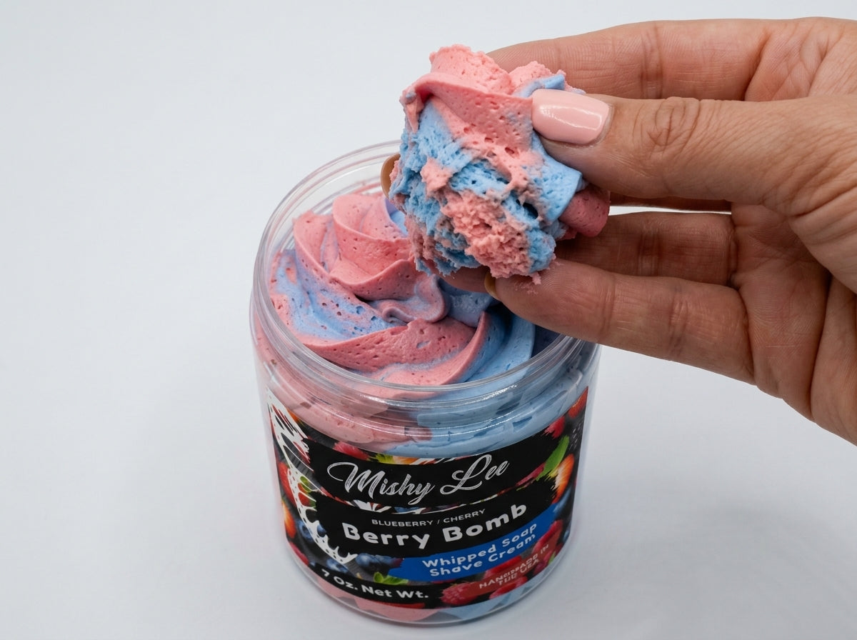 Berry Bomb Whipped Soap and Shave Cream