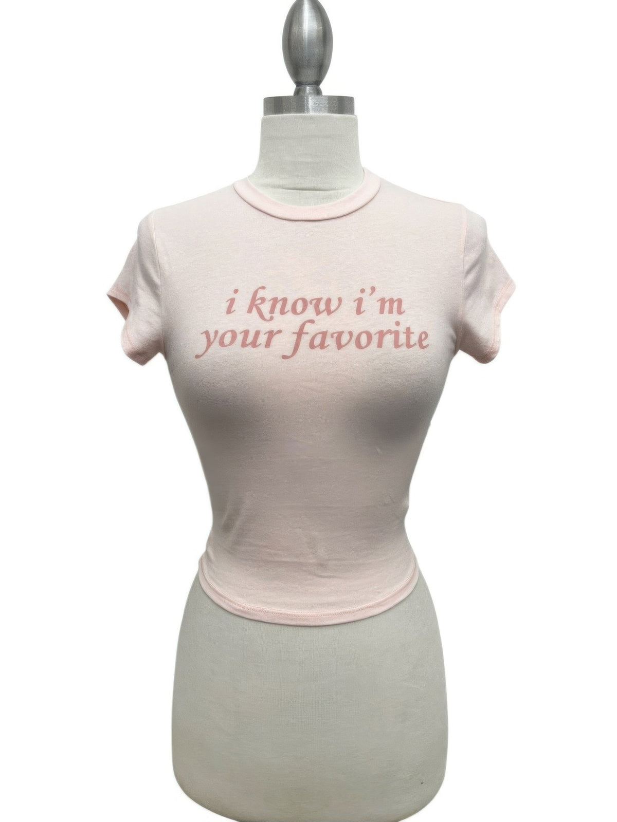 Pink Your Favorite Graphic Baby Tee