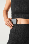 The Fierce Leggings — Black Cheetah Print Compression Leggings