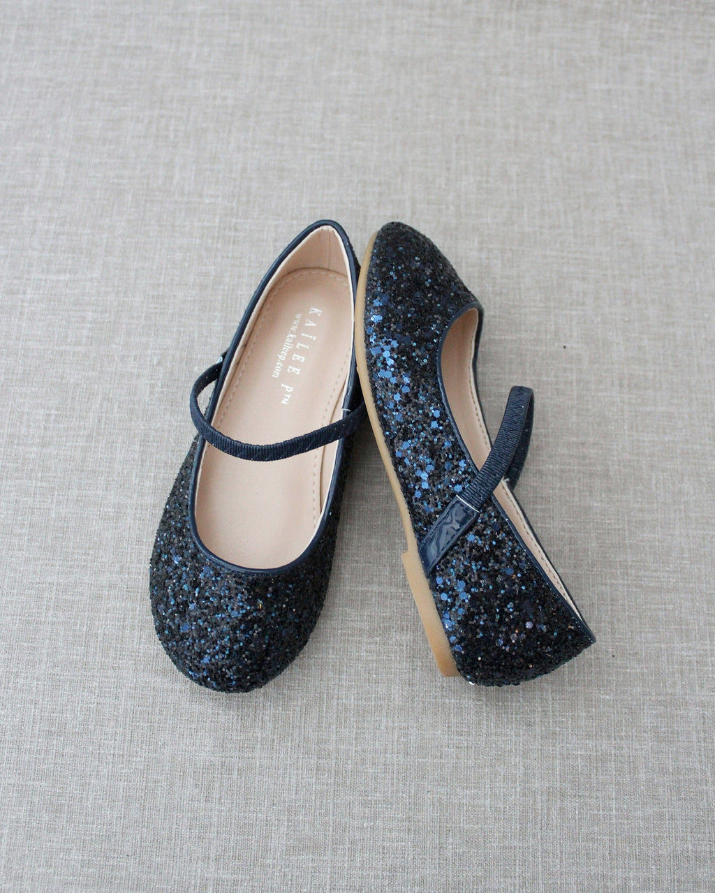 Rock Glitter Mary Jane Ballet Flats