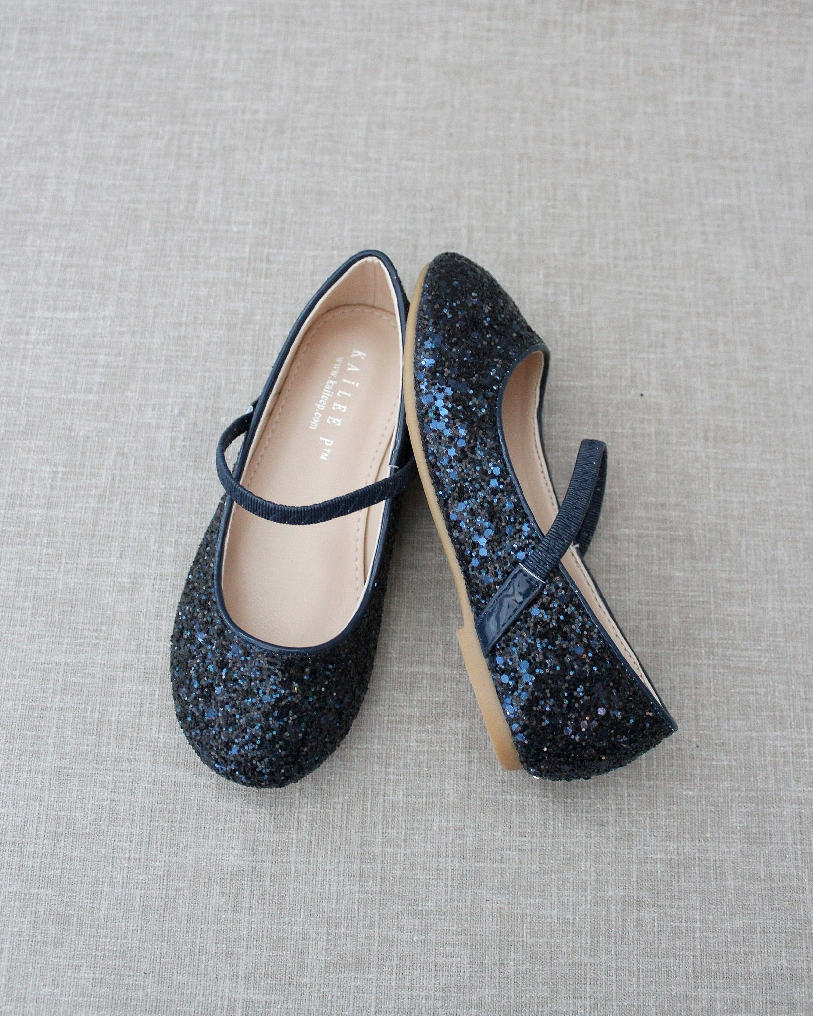 Rock Glitter Mary Jane Ballet Flats