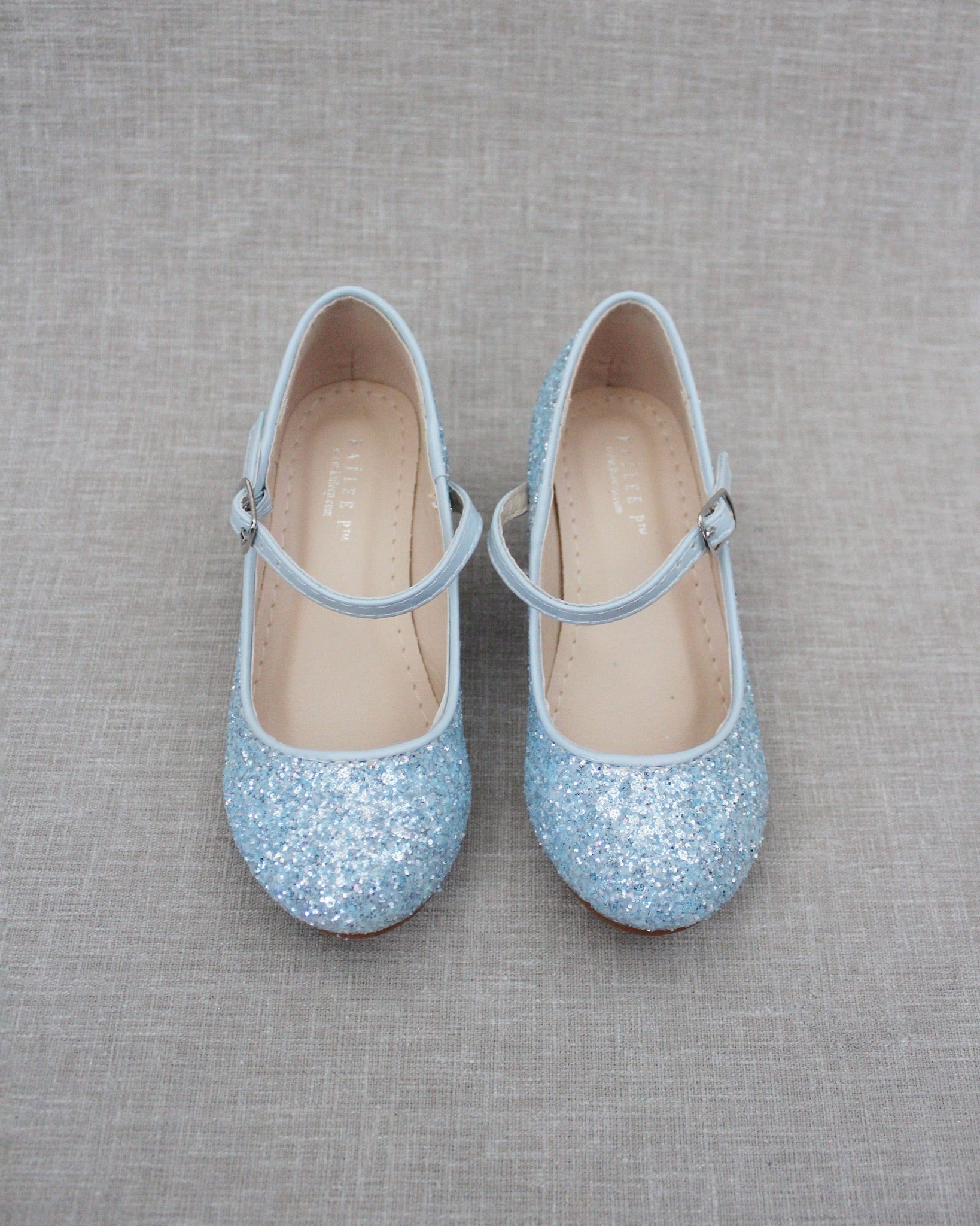 Rock Glitter Mary Jane with Glitter Heels for Girls