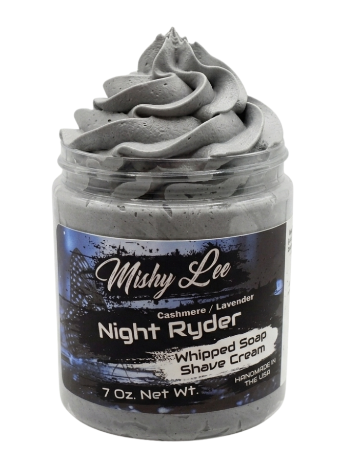 Night Ryder Men's Whipped Soap and Shave Cream