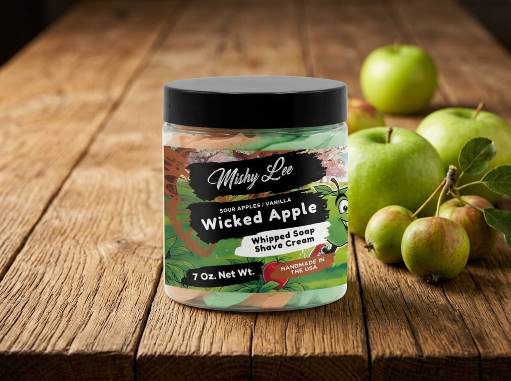 Wicked Apple Whipped Soap and Shave Cream