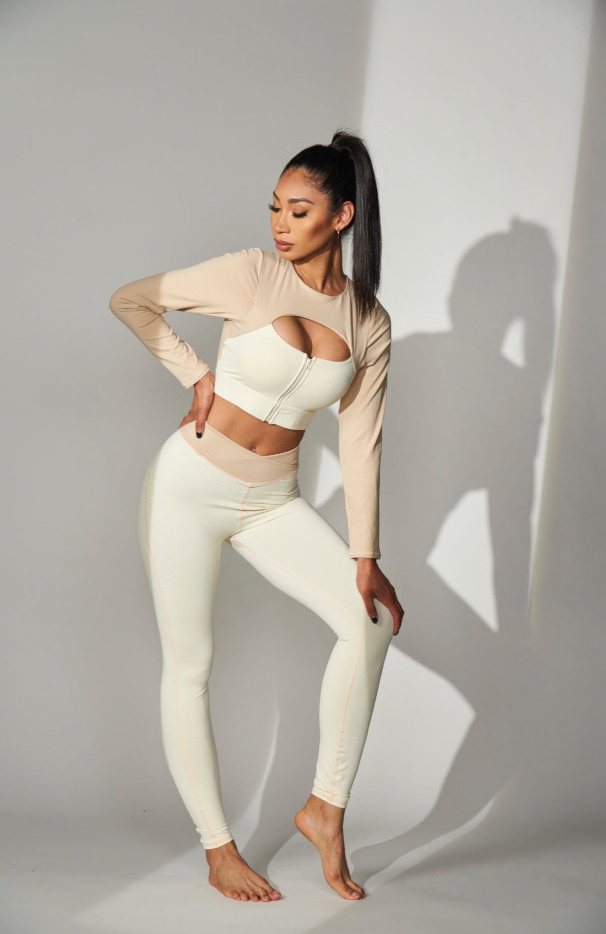 Women's Color-Block Activewear Leggings