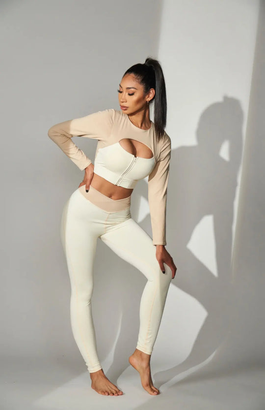 Another view: Women's Color-Block Workout Leggings