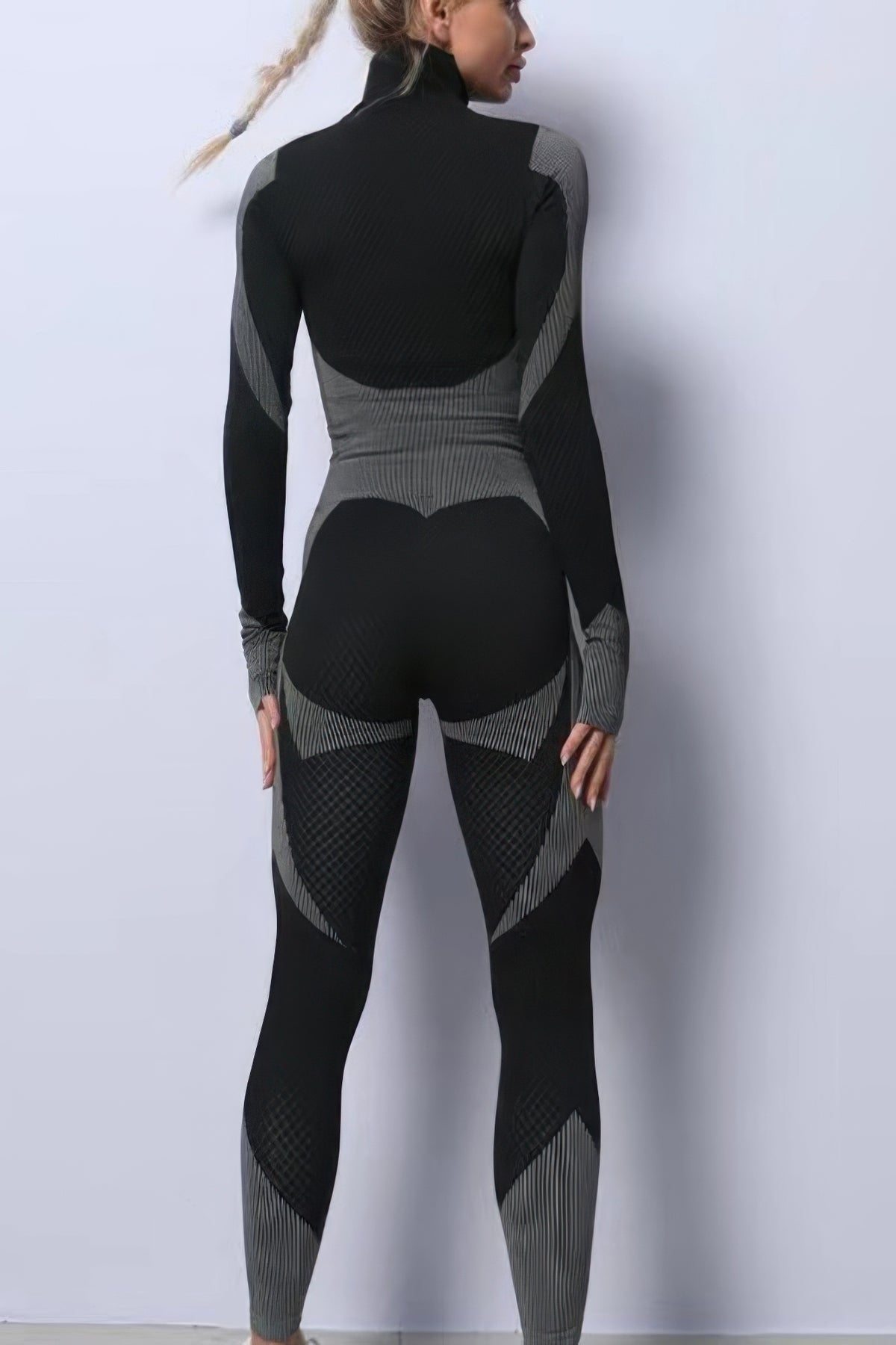 Women's Color-Block Activewear Set