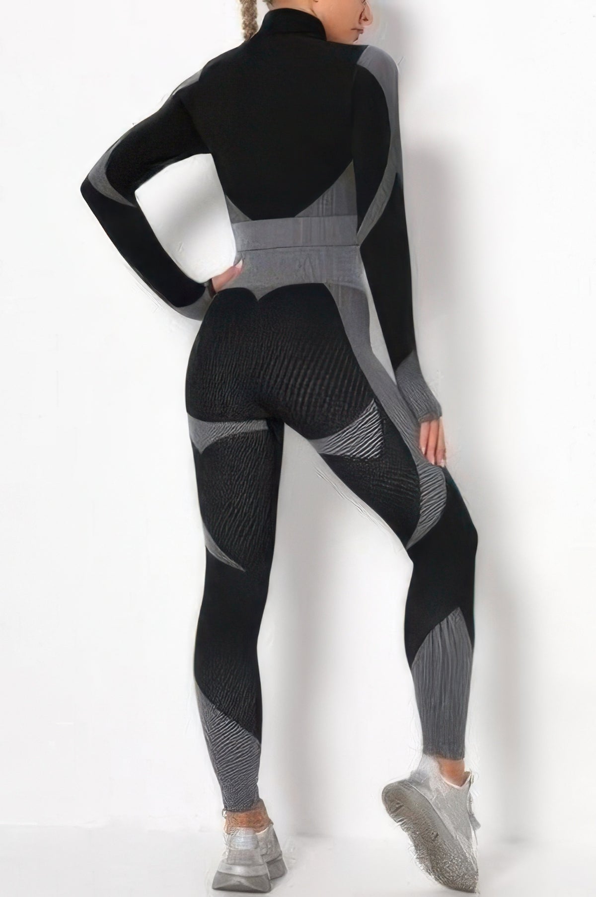Women's Color-Block Activewear Set