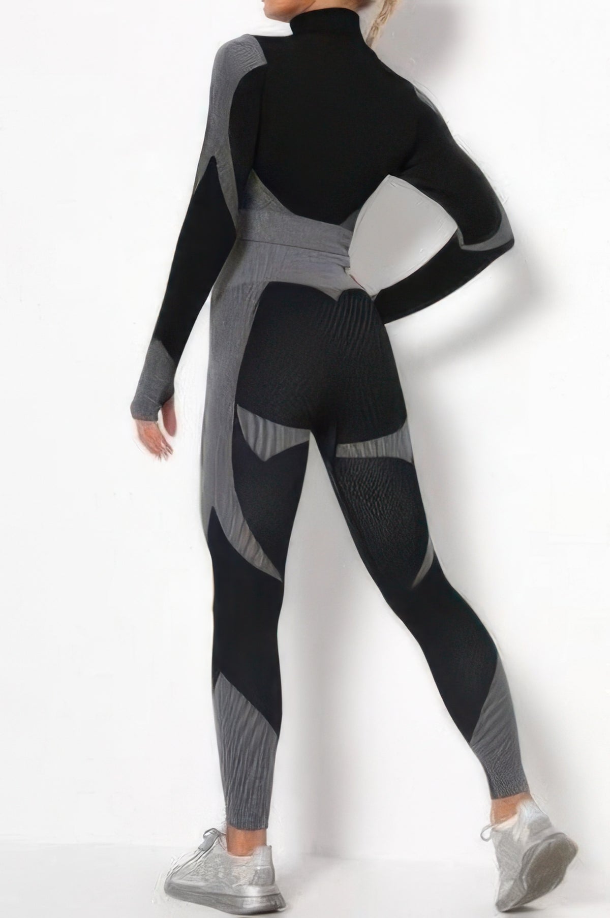 Women's Color-Block Activewear Set