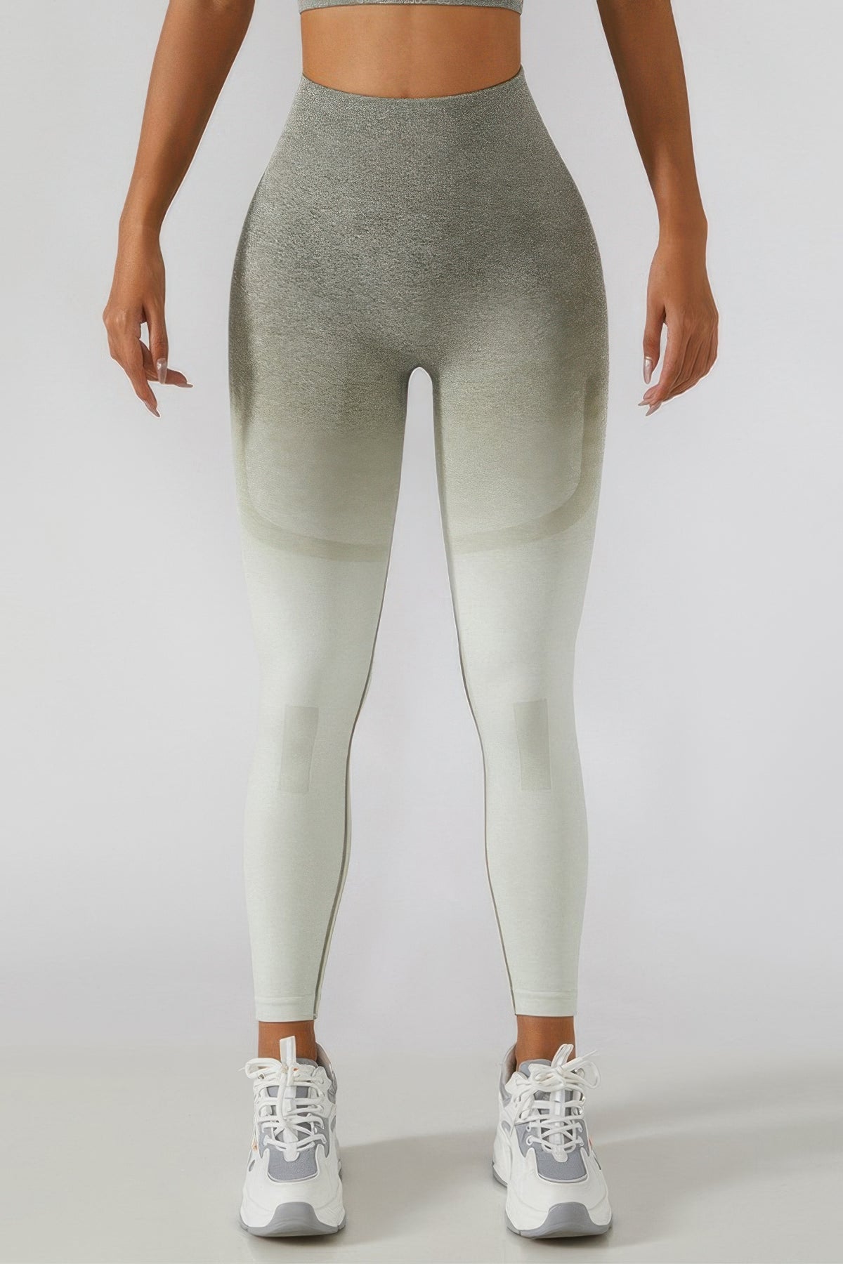 Women's High-Waisted Seamless Yoga Leggings