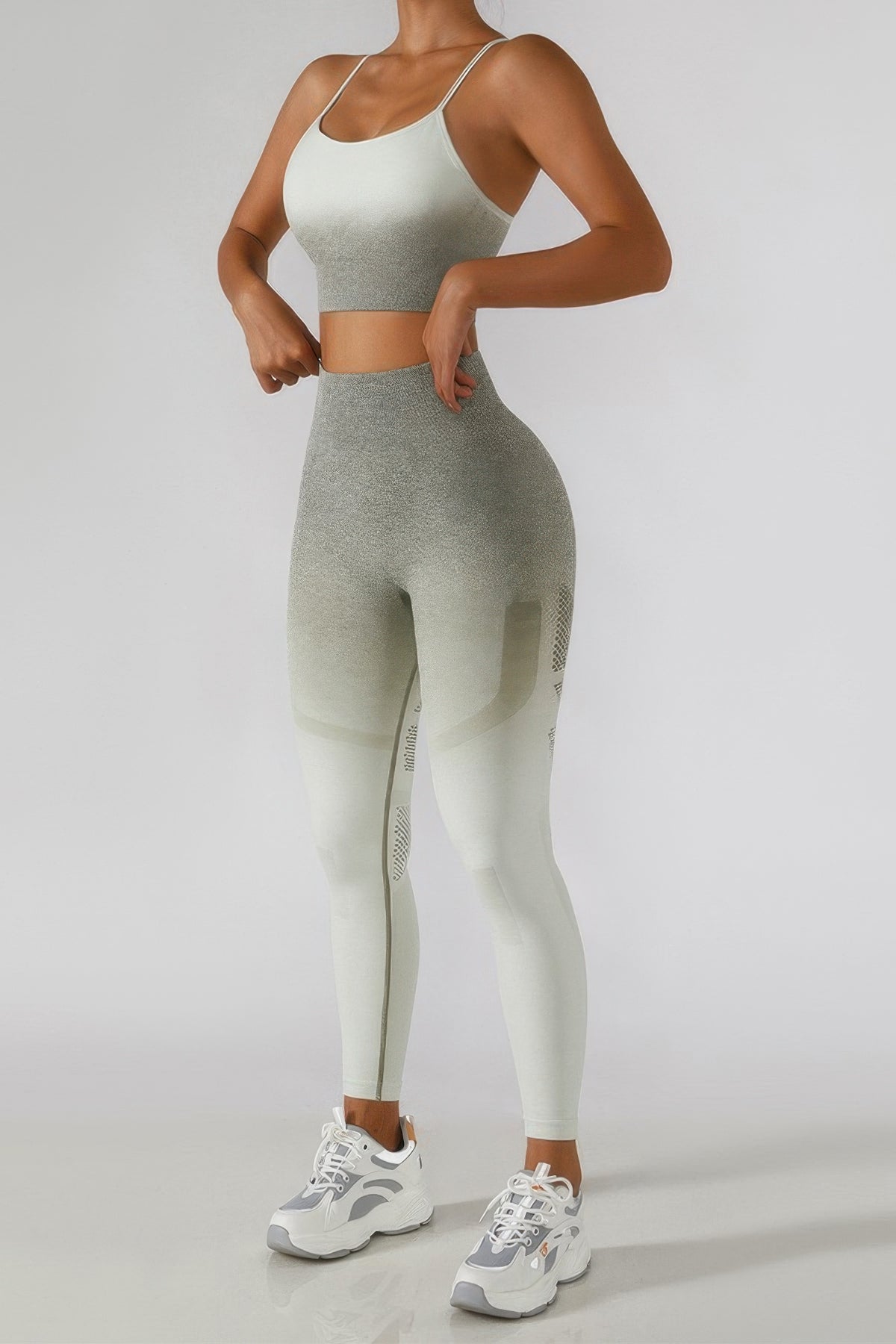 Women's High-Waisted Seamless Yoga Leggings
