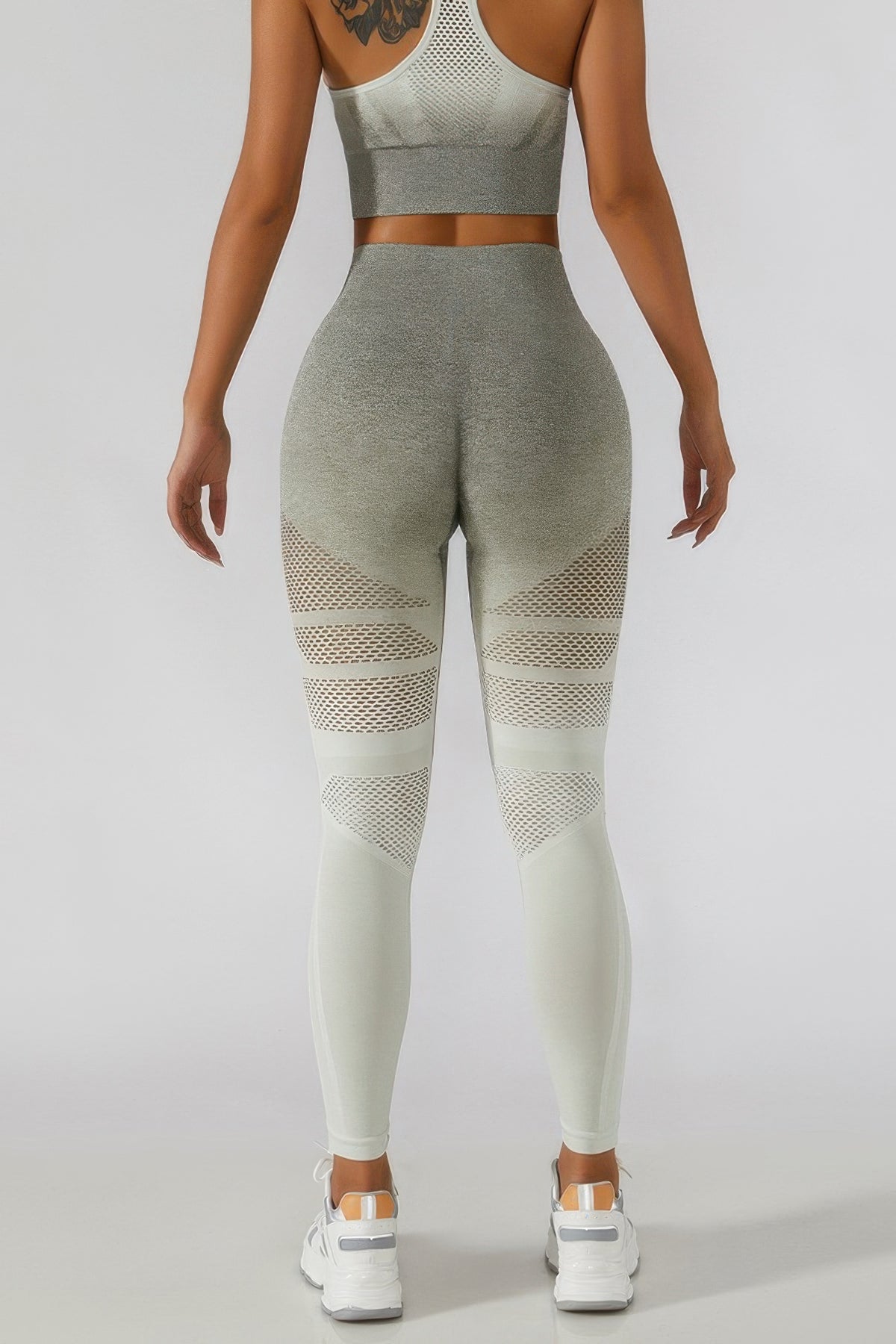 Women's High-Waisted Seamless Yoga Leggings