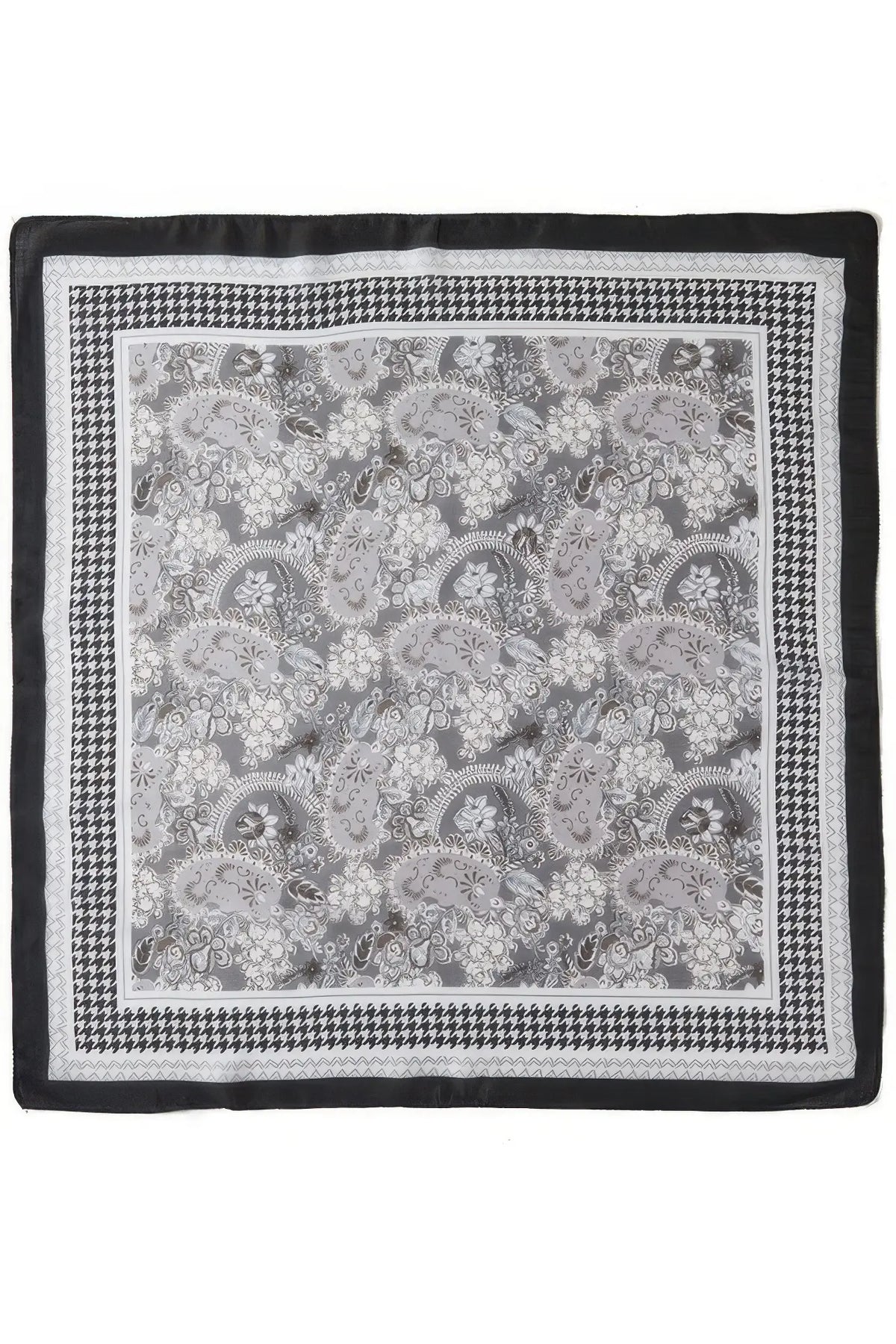 Paisley & Houndstooth Square Bandana — photo 2
