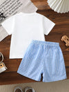 North Star Shark Crewneck T-Shirt & Pants Set — product view 6
