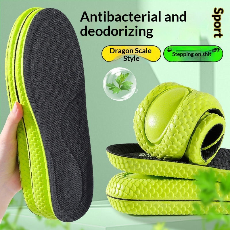 Premium Shock-Absorbing Athletic Insoles – Unisex Comfort & Support for All-Day Performance