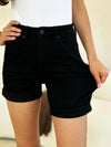 Judy Blue Fallon High-Rise Tummy-Control Cuffed Denim Shorts — product view 9