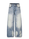 Blue Hour Washed Wide-Leg Jeans for men
