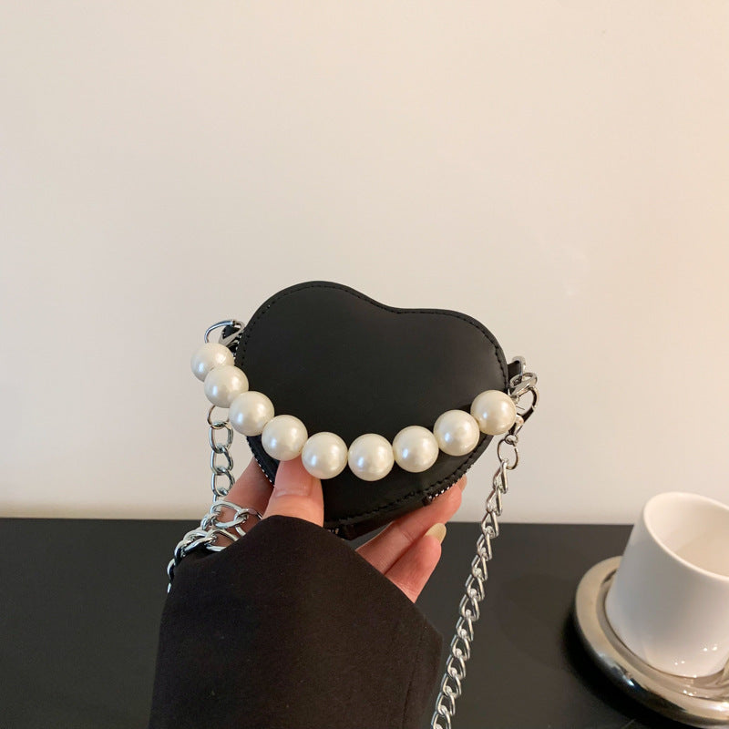 Heart-Shaped Crossbody Bag