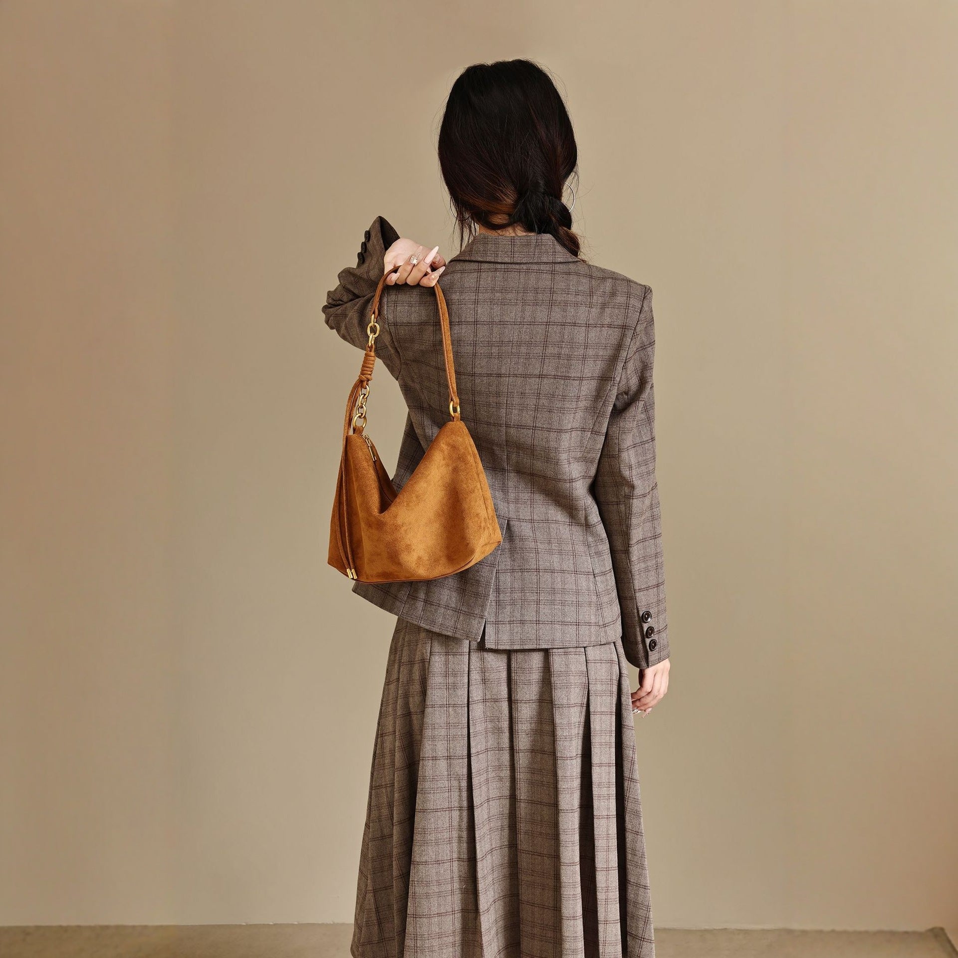 PU Leather Commuter Crossbody Shoulder Bag