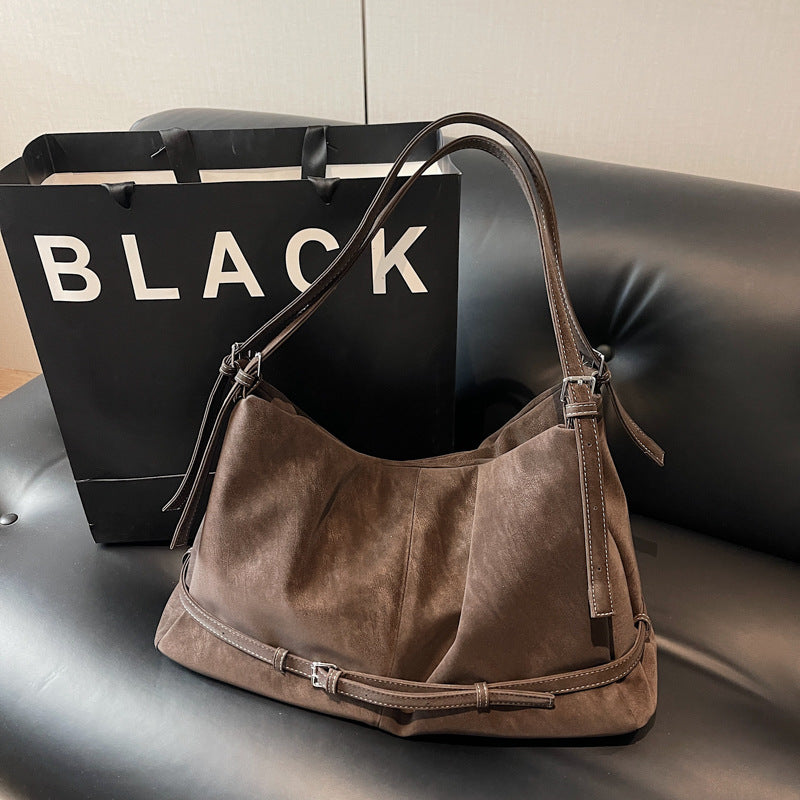 Women's PU Leather Crossbody Shoulder Bag | Minimalist Messenger Bag – Black, Green, Brown, Coffee