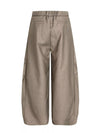 Studio Pleated Wide-Leg Trousers — color or detail view 3