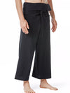 Zen Wrap-Waist Relaxed Trousers — color or detail view 6
