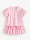 Adventure Club Short-Sleeve Polo and Skirt Set — product view 2