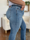 Judy Blue Addison Mid-Rise Waist Straight Jeans — product view 11