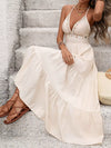 Talia Halter Neck Tiered Dress — product view 4
