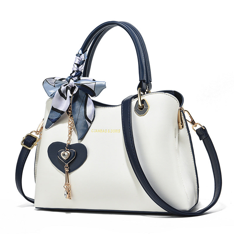 Premium PU Leather Crossbody Tote Bag - Urban Minimalist Shoulder Bag for Women