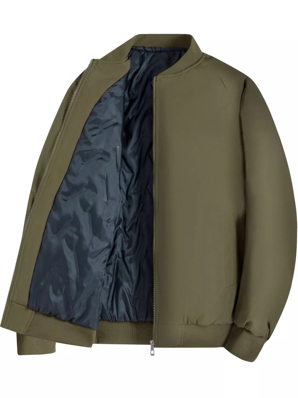 Men's Thermal Zip-Up Jacket with Pockets, M–5XL — photo 29