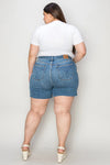 Judy Blue Quinn High-Rise Slim Denim Shorts — product view 8