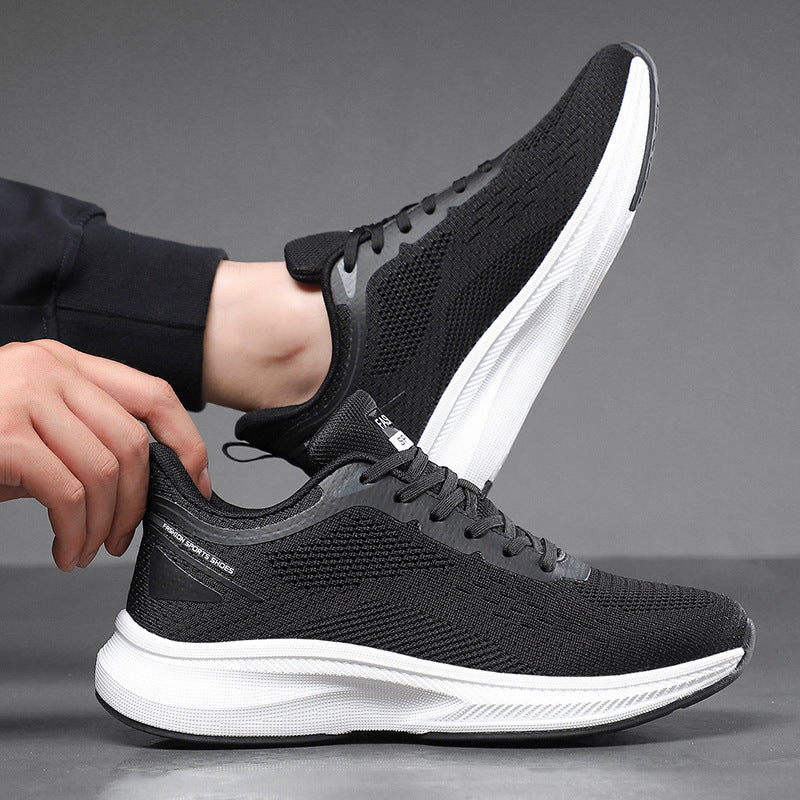 Men's Breathable Mesh Casual Sneakers – Lightweight Travel Shoes