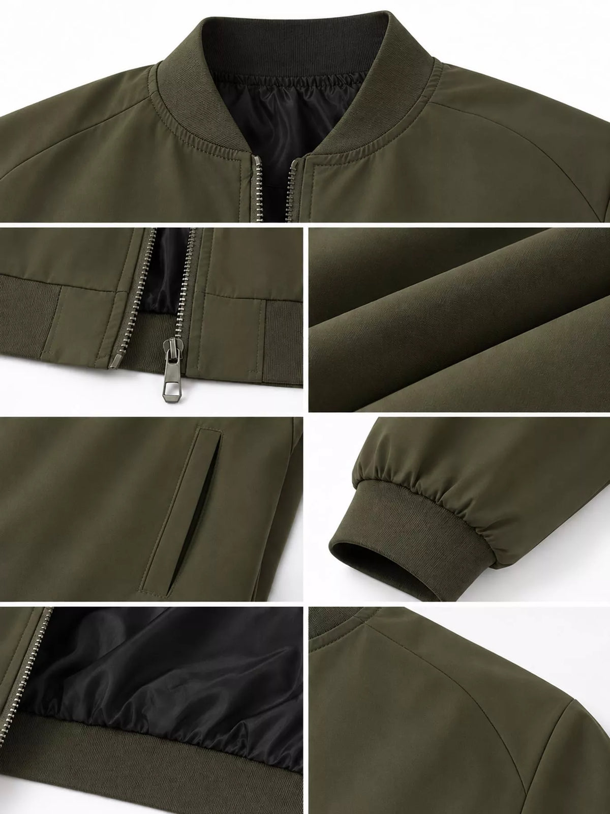 Men's Thermal Zip-Up Jacket with Pockets, M–5XL — photo 12