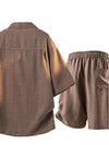 Dune Texture Shirt & Shorts Set — color or detail view 6