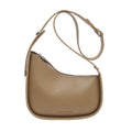Women's Retro Minimalist Saddle Crossbody Bag – PU Leather Dumpling Bag