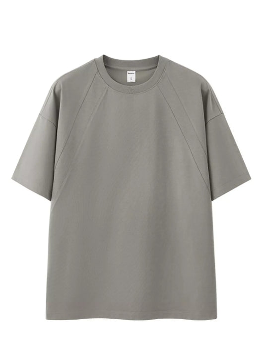 Another view: Men's Solid Color Short-Sleeve T-Shirt