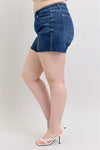 Judy Blue Sloane High-Rise Criss-Cross Waistband Denim Shorts — product view 17