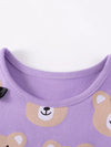 Poppy Lane Bear Print Top & Capri Leggings Set — product view 3