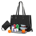 Large Insulated Tote Bag & Crossbody Combo – Women's Lightweight Everyday Carry Bag