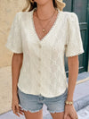 Isla Button-Up Short-Sleeve Shirt — product view 1