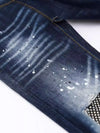 Rivet Distressed Slim Jeans — color or detail view 5