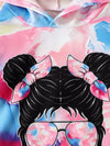 Scout Club Tie-Dye Graphic Hoodie & Pants Set — product view 4