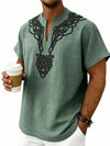Nomad Embroidered Notch-Neck Shirt — color or detail view 7