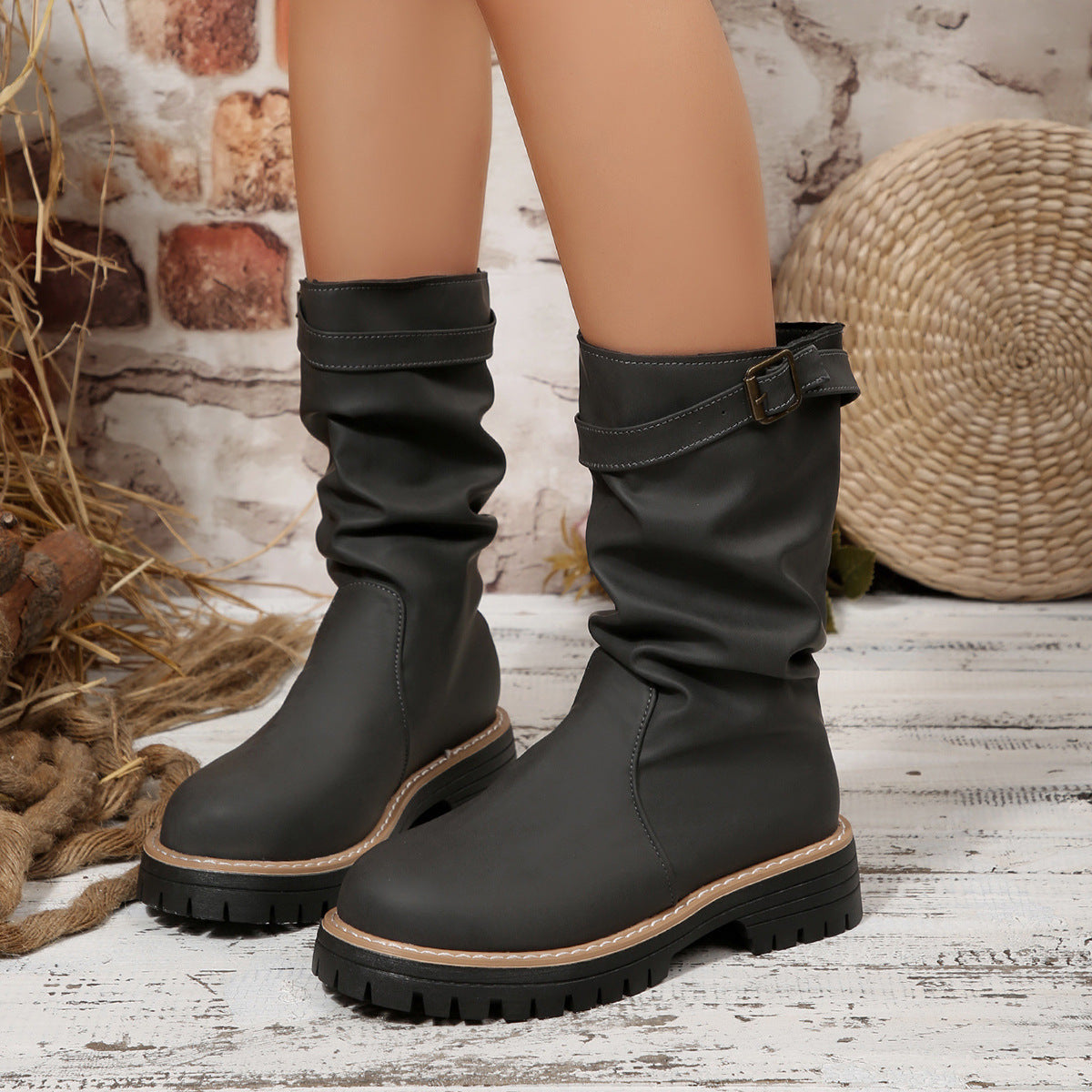 Women's Over-the-Knee Boots | Fleece-Lined Thermal High Boots for Fall & Winter | Korean Style